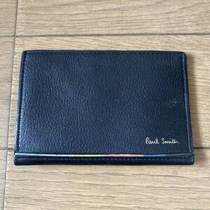 Paul Smith ポールスミス パスケース 定期入れ 黒 ブラック 送料185円