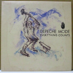 DEPECHE MODE (デペッシュ・モード)-Everything Counts (UK オリジナル 7インチ+マット固紙ジャケ)