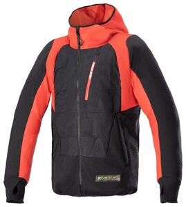 アルパインスターズ モーステック ハイブリット フーディット ジャケット L レッド 4201824 MO.ST.EQ HYBRID HOODED JACKET 新品 同梱不可