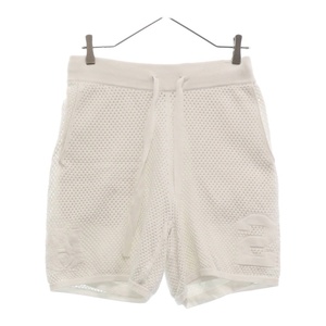 AMIRI アミリ 24SS MA LOGO MESH SHORTS MAロゴ メッシュショーツ ハーフパンツ ホワイト