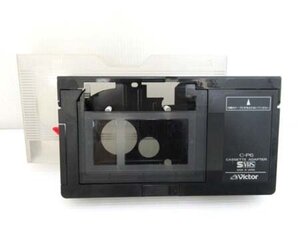 ビクター victor カセットアダプター C-P6 S-VHS 日本製 電池付属無し ノーチェック中古品 ■