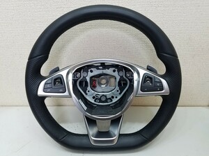 美品■純正AMGスポーツステアリング■W213(Eクラス).W238(E-Coupe).他