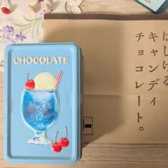 新品未開封メリーチョコレートはじけるキャンディチョコレート アソートメント缶ミニ