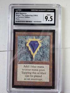 ●MTG●金枠● CE Mox Sapphire(英語 CGC 9.5 MNT+)