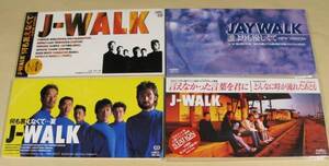 CDシングル(8㎝)▲J-WALK／4枚まとめてセット▲良好品！