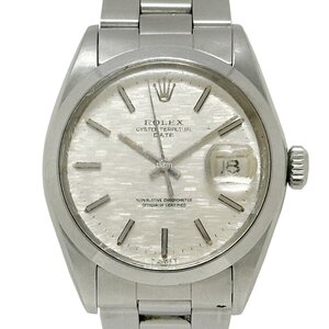 ROLEX ロレックス 1500 Oyster Perpetual Date オイスターパーペチュアル シルバーモザイク 自動巻き J64983