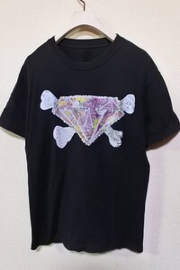 2001AW UNDERCOVER DAVF Tee size M アンダーカバー ダイヤ クロスボーン Tシャツ 宝飾期 アーカイブ