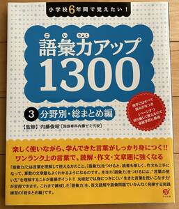 語彙力アップ1300　3　分野別・総まとめ編