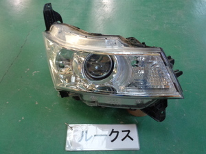 ルークス　ML21S　右ヘッドランプユニット　HID　即決　4502