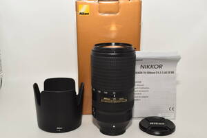 Nikon 望遠ズームレンズ AF-P NIKKOR 70-300mm f/4.5-5.6E ED VR　＃8000