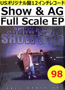 即決送料無料(1)【USオリ盤12インチEPレコード】Show & AG - Full Scale EP (DITC-165)(