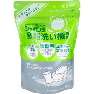 まとめ得 シャボン玉 食器洗い機専用 食器洗い乾燥機専用洗浄剤 無香料 500g x [6個] /k