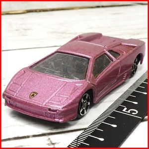 Maisto【ランボルギーニ ディアブロLAMBORGHINI DIABRO紫パープル】ミニカー■マイスト【中古・本体のみ】送料込