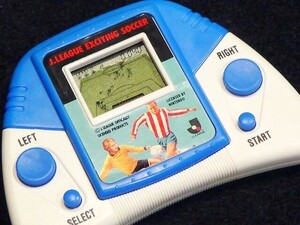 レトロ エポック社 J.リーグ エキサイティングサッカー Ｊリーグオフィシャル LCD ゲーム ゴールキーパー SOCCER LSI 動作OK 箱付