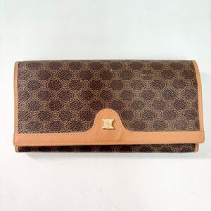 CELINE セリーヌ 長財布 マカダム M08 HO18