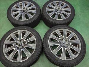 【245/45R18 正規品 VRX3　バリ山スタッドレス　今年タイヤ館購入　1か月使用 メルセデスベンツ純正アルミ4本 ブリヂストン　Eクラスなど◆