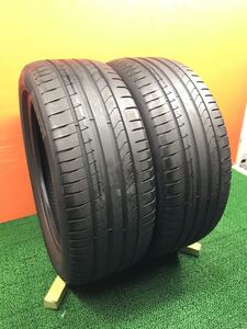 3B-133) 225/50R18 PIRELLI Dragon Sport 2022年 6.5分山 2本