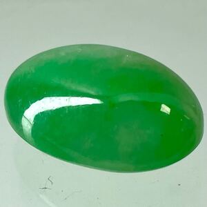 ソ付き!!1円〜!!◆天然ヒスイ8.866ct◆d 約14.8×10.9×6.0mm ルース 裸石 宝石 jadeite jate w3/449