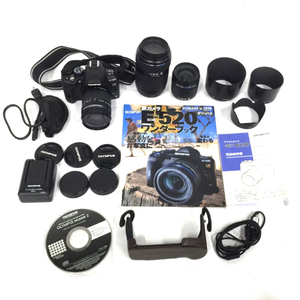 1円 OLYMPUS E-620 ZUIKO DIGITAL 70-300mm 1:4-5.6 含む デジタル一眼レフカメラ レンズ セット