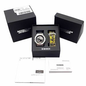 ◆未使用 限定 希少◆ カシオジーショック CASIO G-SHOCK モンクレール MONCLER 腕時計 GM-2100MCL-7ER シルバー系 メンズ 01-24112501-b