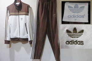 入手困難希少カラー激レア80’s銀タグvintage アディダス　adidas（美品）セットアップ　ジャージ上下　大人気ビンテージ