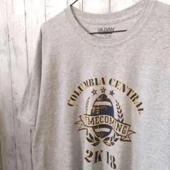 GILDAN ギルダン US古着 プロチーム Tシャツ XL グレー コロンビア