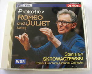 【CD】『　プロコフィエフ：ロメオとジュリエット　』　スタニスラフスクロヴァチェフスキ （指揮） ケルン放送交響楽団　COCO-70424