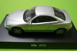 【希少・新品】京商1/64 ミニカーコレクション★アルファロメオ GTV ☆ シルバー