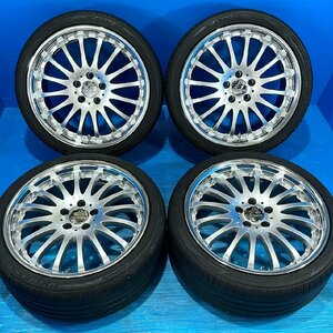 美品 Carlsson CR1/16 RS カールソン 19インチ 8.5j+40 5h114.3 タイヤオマケ程度 アルファード ヴェルファイヤ