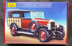 @中古絶版模型堂 Heller 1/24 シトロエンB.14ノルマンディー エレール CITROEN B14 NORMANDE シトロエン ノルマンディー 定形外郵便可