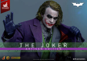 ホットトイズ 1/6 ダークナイト・トリロジー ジョーカー 植毛.Ver 未開封新品 DX33AE Batman Dark Knight The Joker バットマン Hot Toys