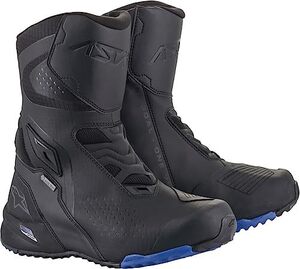 alpinestars(アルパインスターズ) バイクブーツ 17 BLACK BLUE EUR 43/27.5cm RT-8 GORE-TEXブーツ 2335422