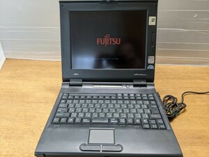 IY1912 FUJITSU FMV-5133NA6/w Windows95 ノートパソコン モデル16C/富士通 通電のみ確認OK その他詳細動作未確認 現状品 JUNK