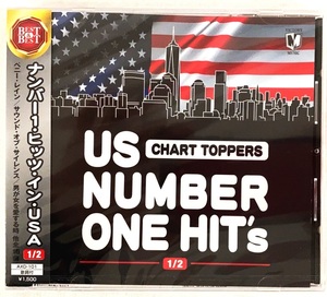 ナンバー1 ヒッツ イン USA 1/2 ビートルズ モンキーズ ルイアームストロング サイモンとガーファンクル CD 歌詞付 新品 未開封