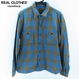 ☆TENDERLOIN/テンダーロイン T-HEAVY FLANNEL SHT ヘビーフランネル チェックシャツ/M /000