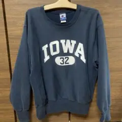 リバースウィーブ　90s メキシコ　IOWA ネイビー　L