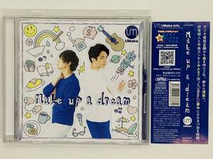 即決CD UMake ( 伊東健人 / 中島ヨシキ ) / make up a dream / ファーストアルバム ASCD-8002 / 帯付き 激レア Y22