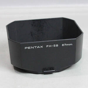 011713 【良品 ペンタックス】 PENTAX PH-SB 67mm スナップ式レンズフード