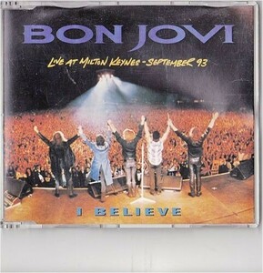 【輸入盤】Bon Jovi I Believe UK CD JOVCL 12 (eb)