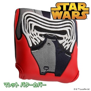 ☆TaylorMade × STAR WARS ☆ カイロ・レン KYLO-REN　ヘッドカバー スターウォーズ パター　マレット　ゴルフ　定価8800円