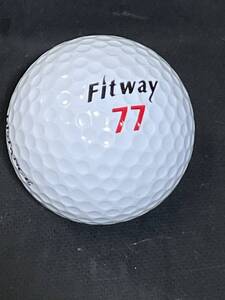 Fitway ニューボール 新品ゴルフボール 12個 1ダース ゴルフ用具 DISTANCE シーズン 訳有り