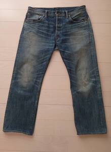 RRL LOW STRAIGHT 加工デニム ウエスト　33X30