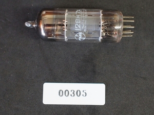 当時物 希少品 national ナショナル 真空管 Electron tube 型式: 12BH7A MT管 (ミニチュア管) No.0305