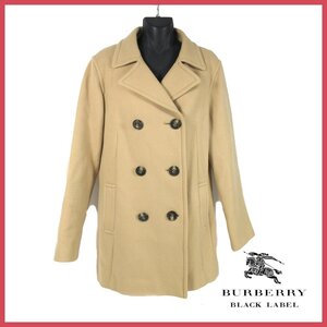 ◆♪BURBERRY(バーバリー)◆ピーコート◆キャメル◆サイズ40(Sサイズ相当)◆ノバチェック柄◆レディースワンピース