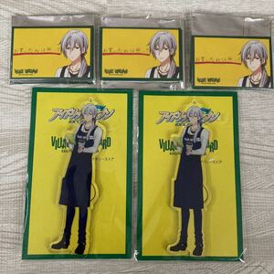 ヴィレッジヴァンガード ヴィレヴァン VILLAGE VANGUARD ナタリーストア アクリルキーホルダー　アクスタ スクエアバッジ Re:vale 千