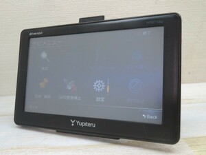 7V型★Yupiteru YPB718si ポータブルカーナビ drive navi ユピテル カー用品 車載ケーブル/吸盤付スタンド付き USED 95608★！！