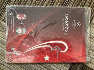 UEFA CHAMPIONS LEAGUE IATANBUL THE FINAL 2005 SOCCER Program プログラムパンフレット