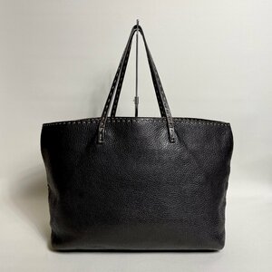 2405-59-1｜美品｜FENDI フェンディ セレリア トートバッグ レザー ダークブラウン