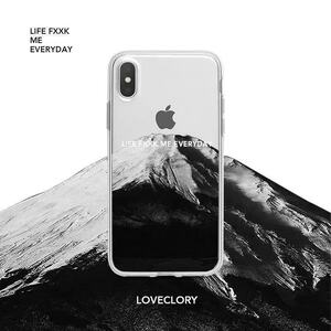 iPhone12/12proケース 11/11pro x/xs 雪山 クリア TPU 