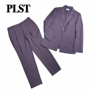 PLST プラステ セットアップ スーツ パープル紫 M L